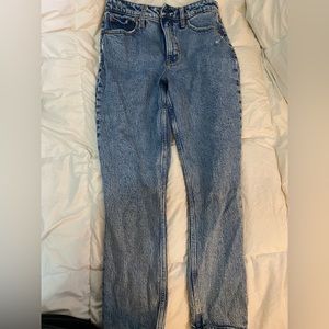 Acid wash Abercrombie and Fitch jeans